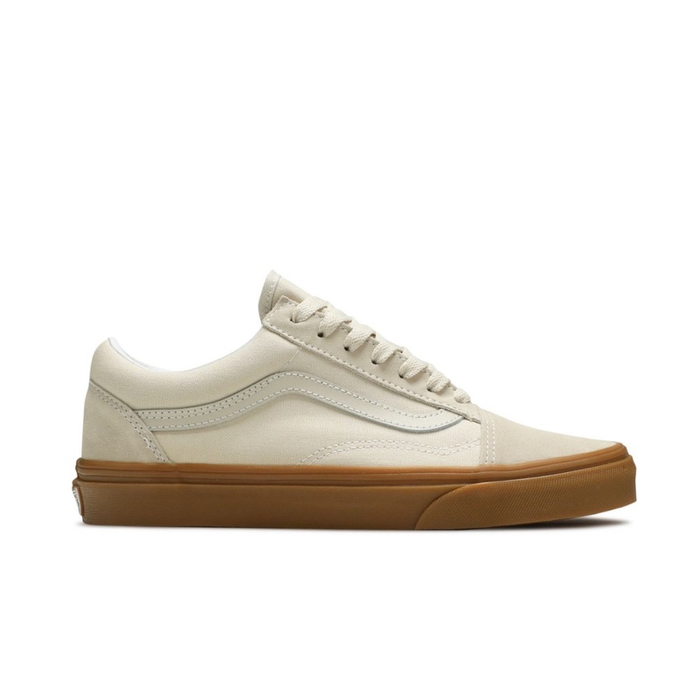 Vans Old Skool in Oatmeal with Gumsole